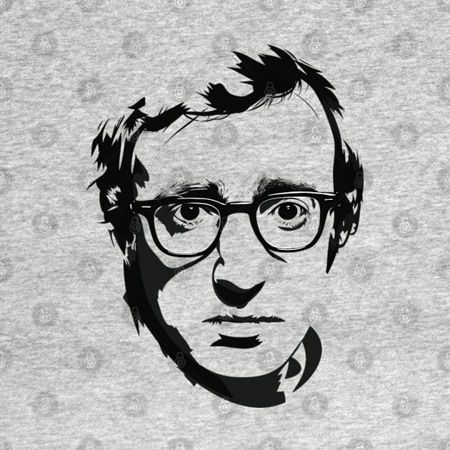 Woody Allen by kellyoconnell